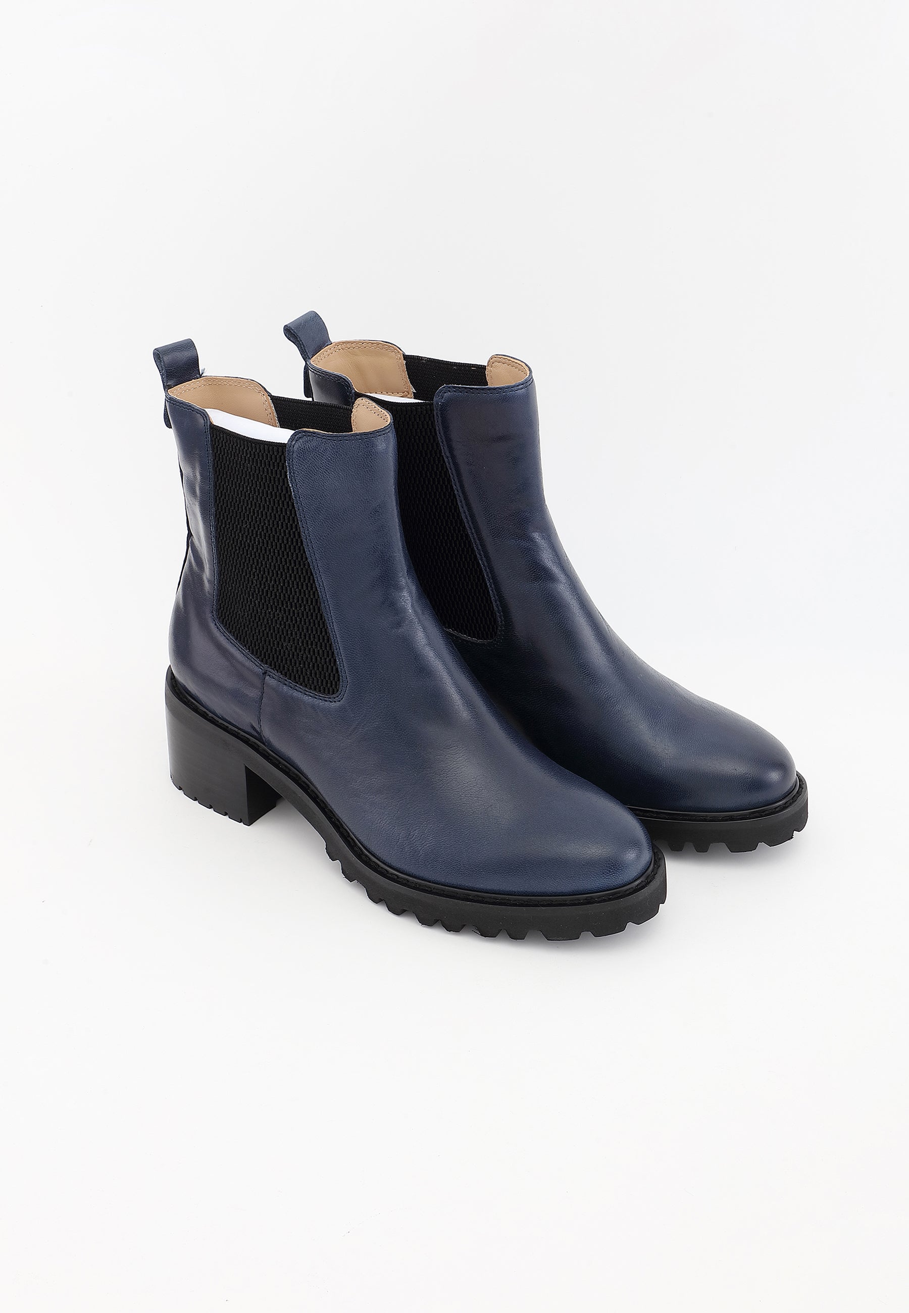 Maxime Ankle Boots - Navy