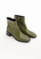 Botines Paris - Caqui Barnizado