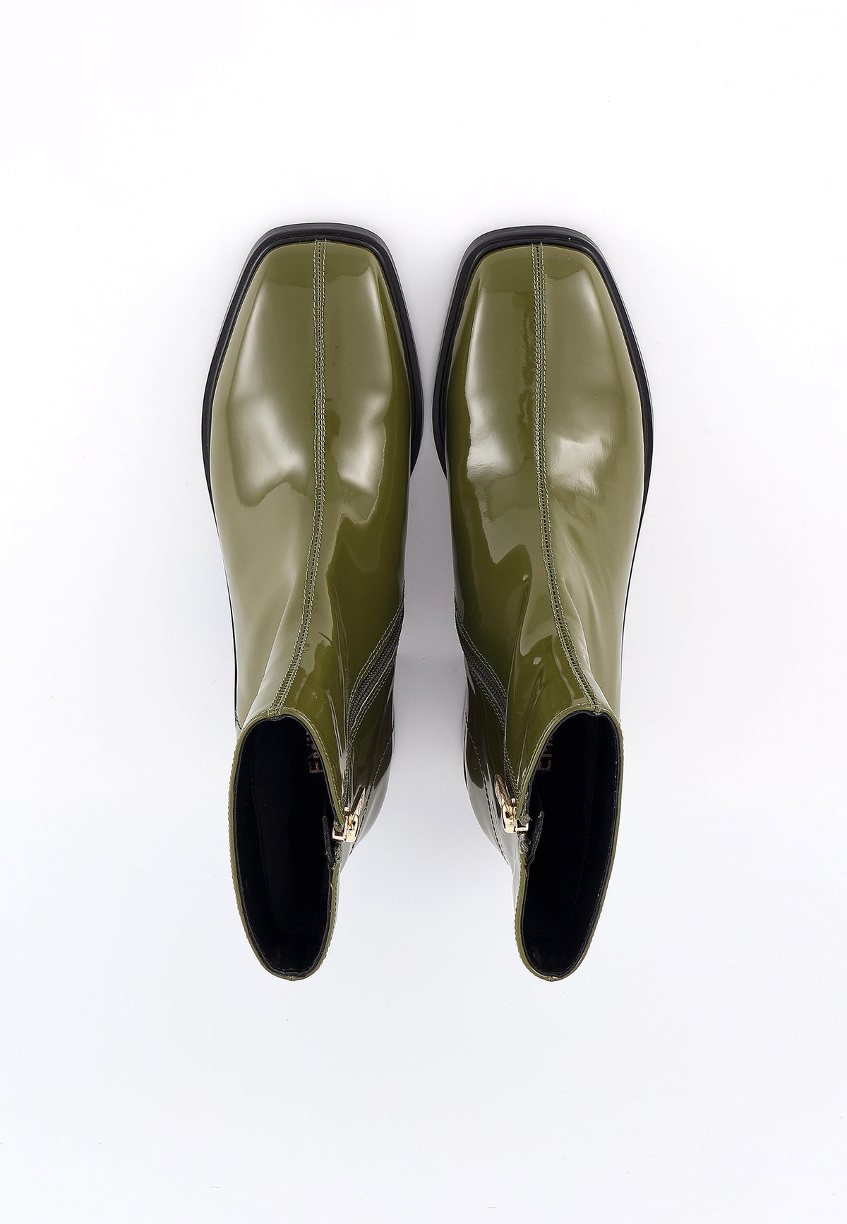 Botines Paris - Caqui Barnizado