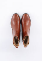 Roxane camel ankle boots