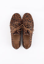 Derbies Soline - Léopard Marron