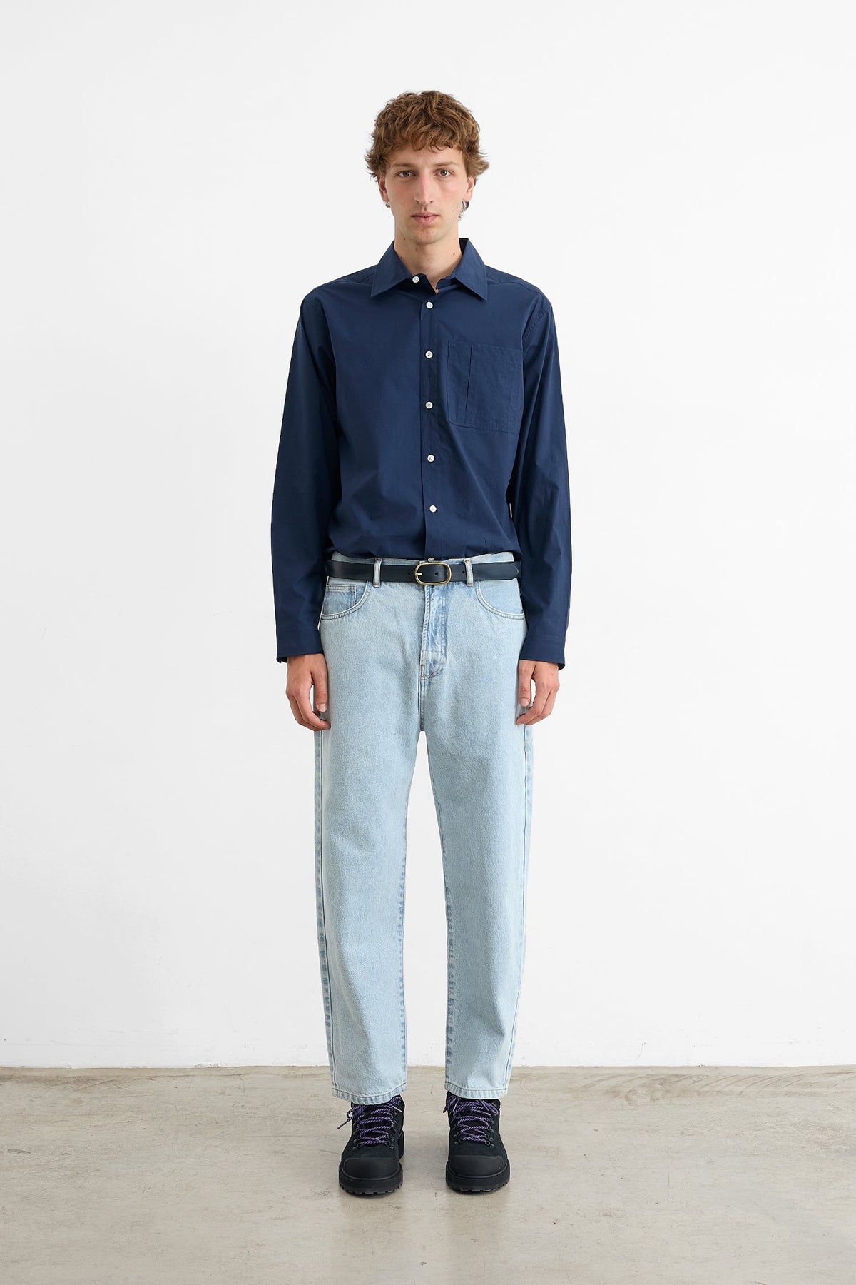 Glasgow Plain Navy Shirt