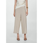 Pantalon Wideleg Lin - Beige