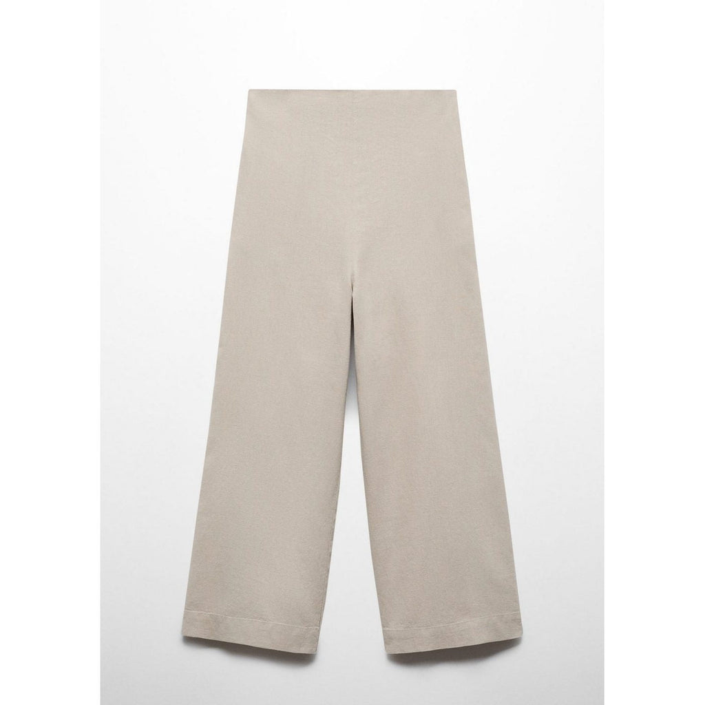 Pantalon Wideleg Lin - Beige