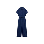 Combinaison Chemise En Jean - Night Blue