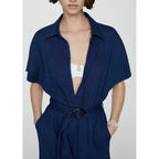 Combinaison Chemise En Jean - Night Blue