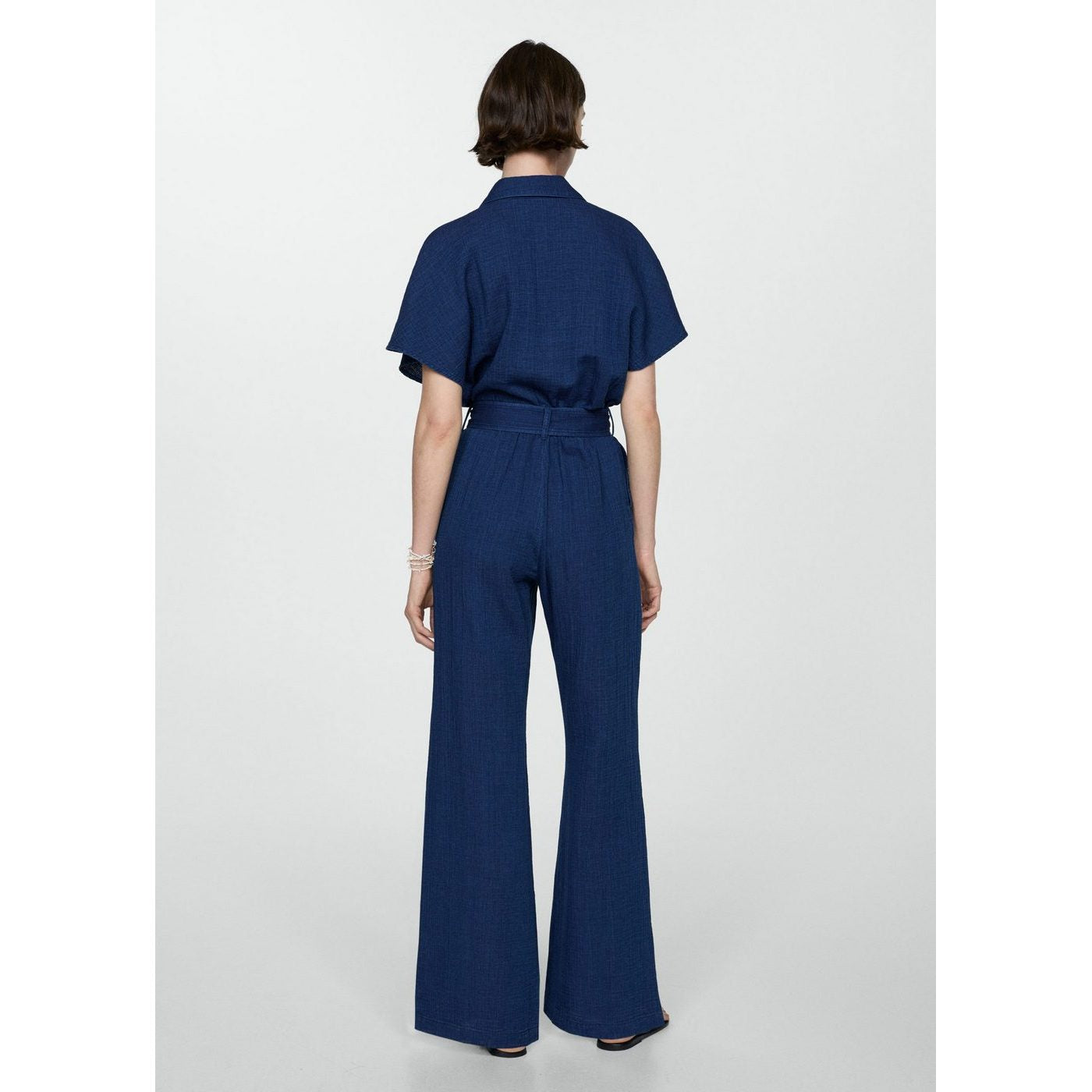 Combinaison Chemise En Jean - Night Blue