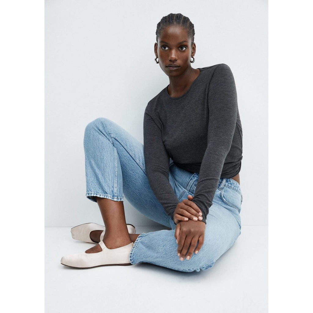 Mom2000 Mom High Waist Jeans - Medium Blue