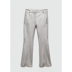 Pantalon Flare Métallisé - Silver