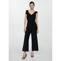 Combi-Pantalon Ceinture Pompons