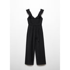 Combi-Pantalon Ceinture Pompons