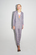 Pantalón Silvana Tartán Rosa