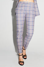 Pantalón Silvana Tartán Rosa