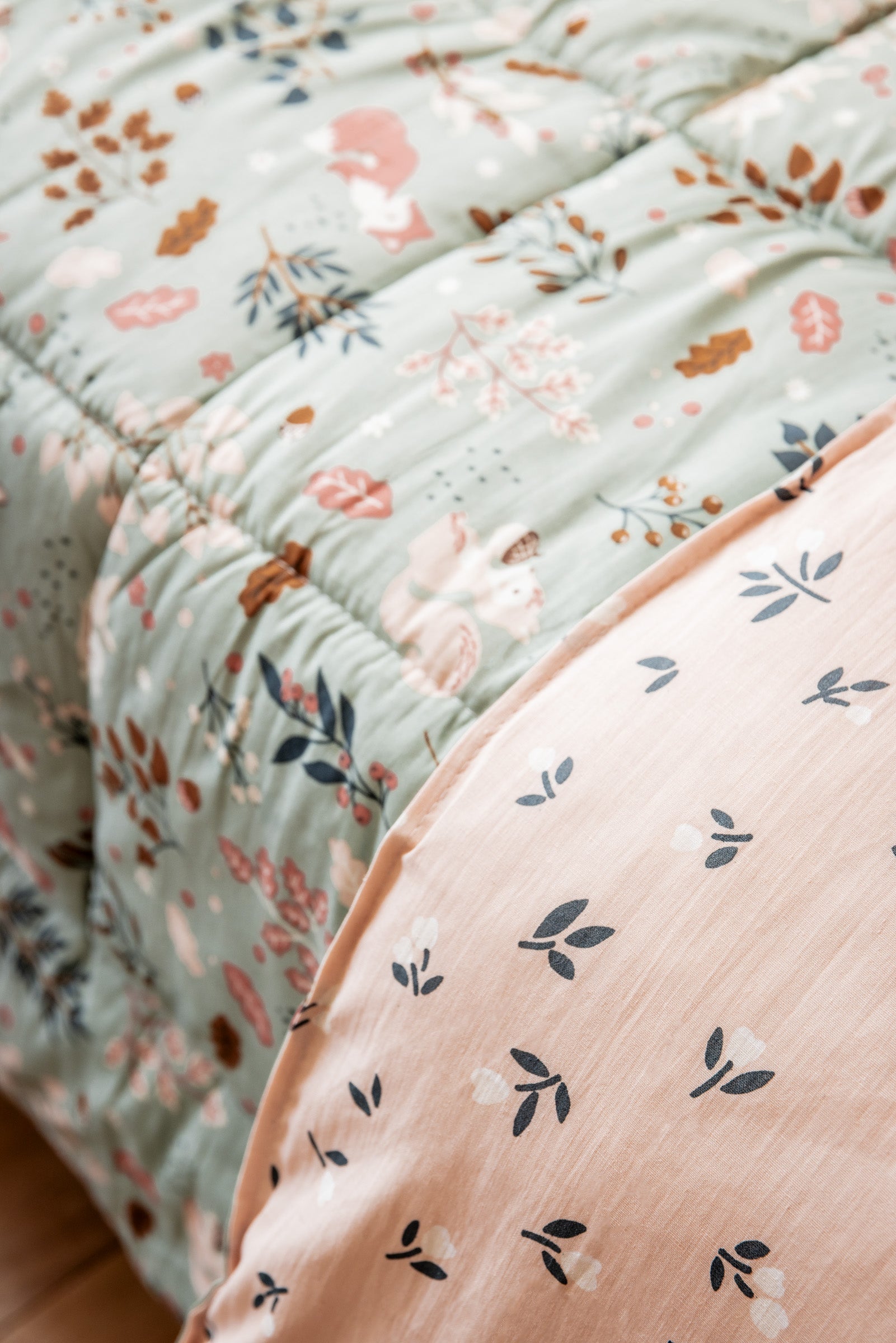 Edredón estampado + funda de almohada(s) - Algodón - Tamia Print