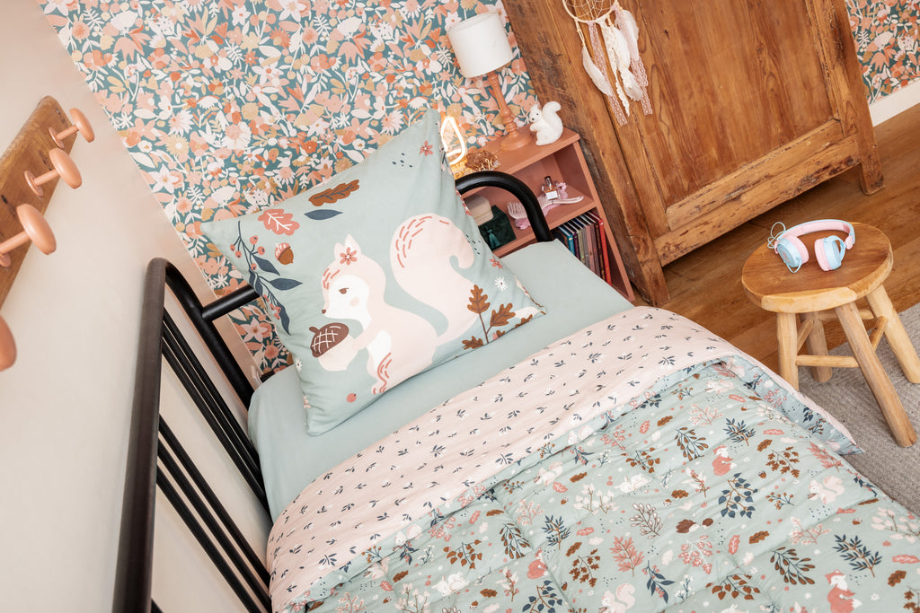 Edredón estampado + funda de almohada(s) - Algodón - Tamia Print