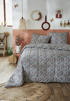 Edredón Estampado + Funda(s) De Almohada - Algodón Estampado - Malia