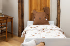 Edredón Estampado + Funda(s) De Almohada - Algodón Estampado - Pompón