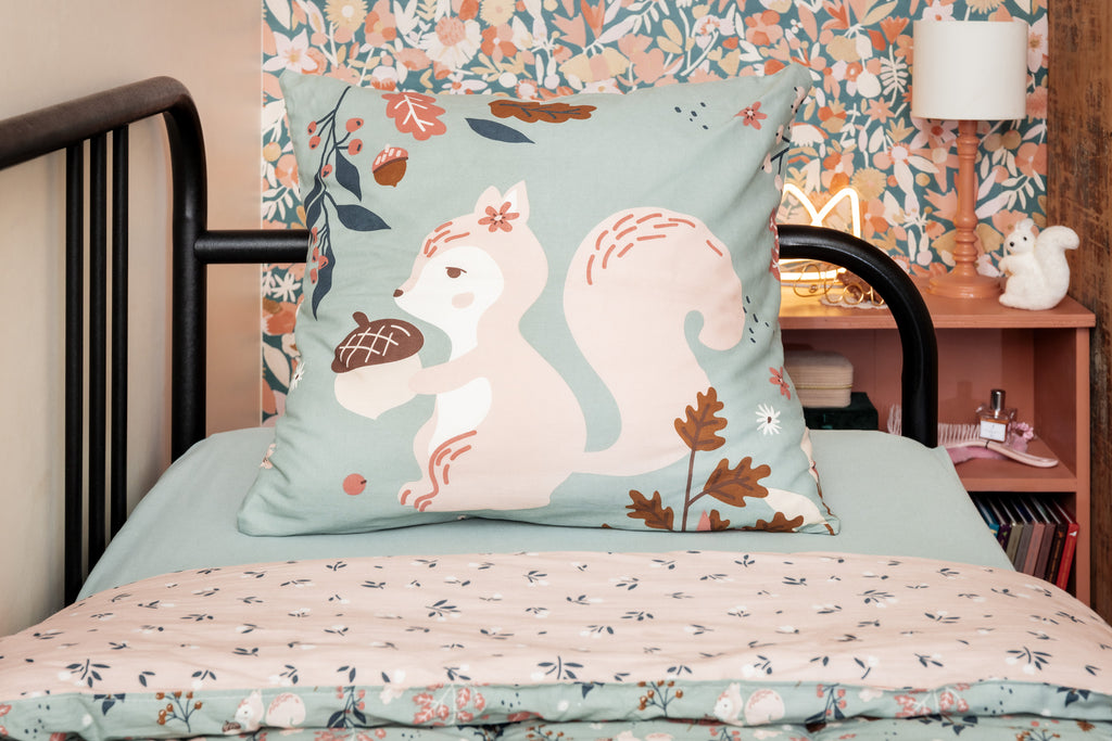 Juego de Cama - Algodón Estampado - Tamia