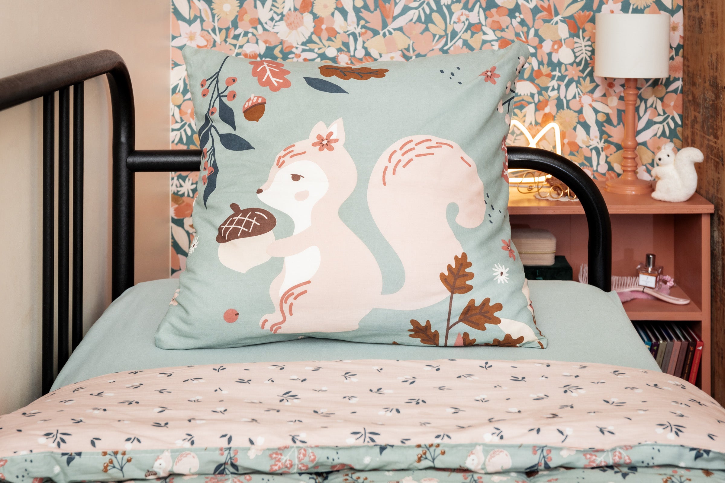 Juego de Cama - Algodón Estampado - Tamia