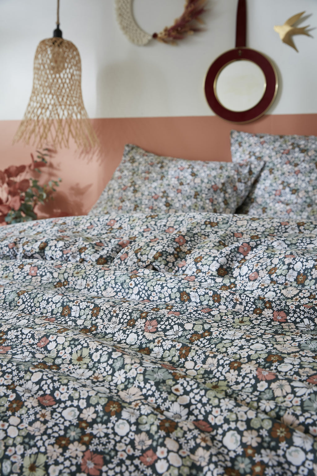 Juego de Cama - Algodón Estampado - Malia