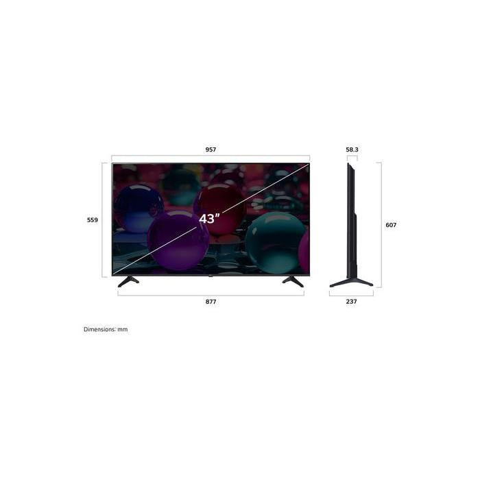 LG - 43" UA7300 – Smart TV 4K HDR10