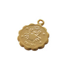 Fine Gold Astro Medal - Cancer