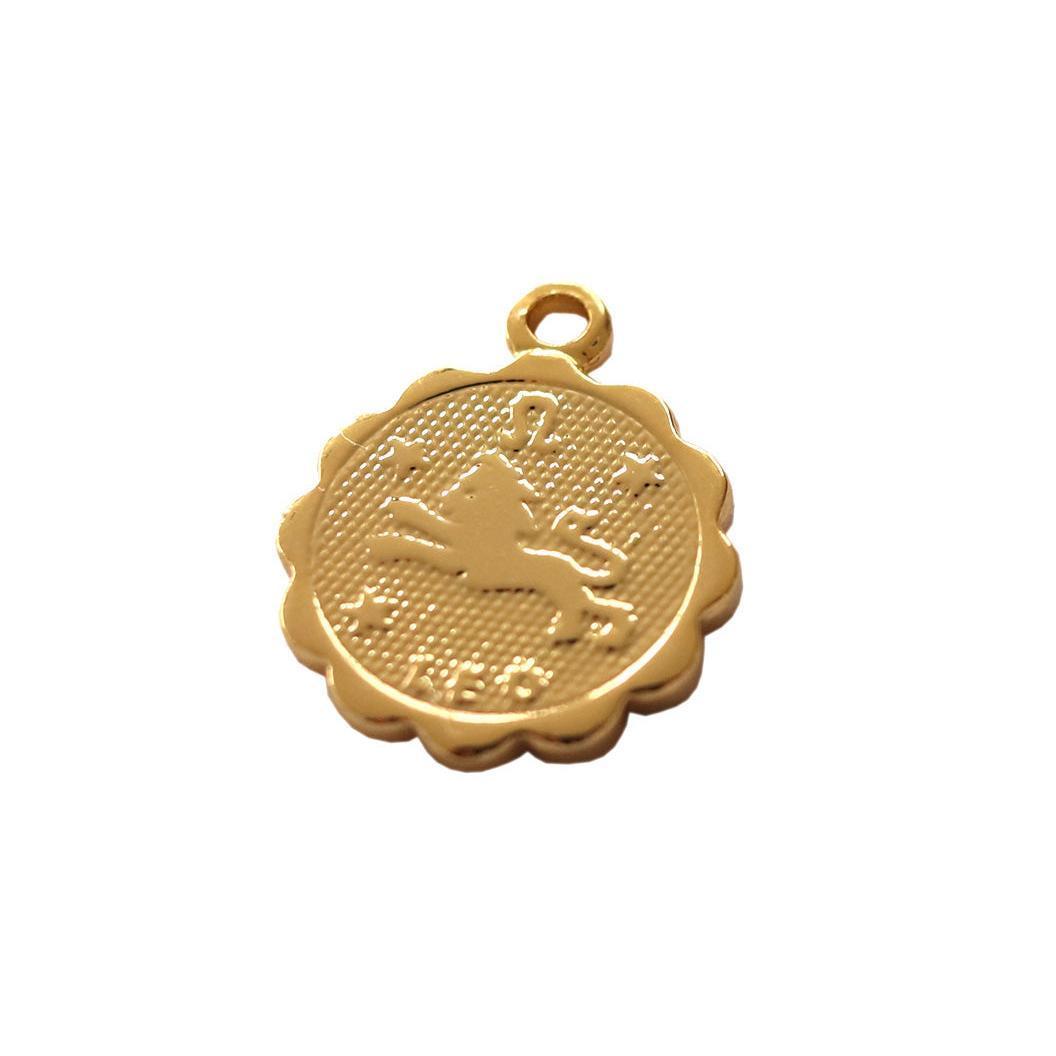 Médaille Astro Or Fin - Lion