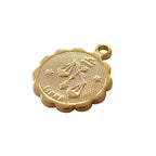 Fine Gold Astro Medal - Libra