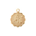 Fine Gold Astro Medal - Libra