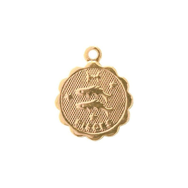 Medalla Astro Oro Fina - Piscis