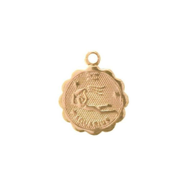 Medalla Astro Oro Fina - Acuario