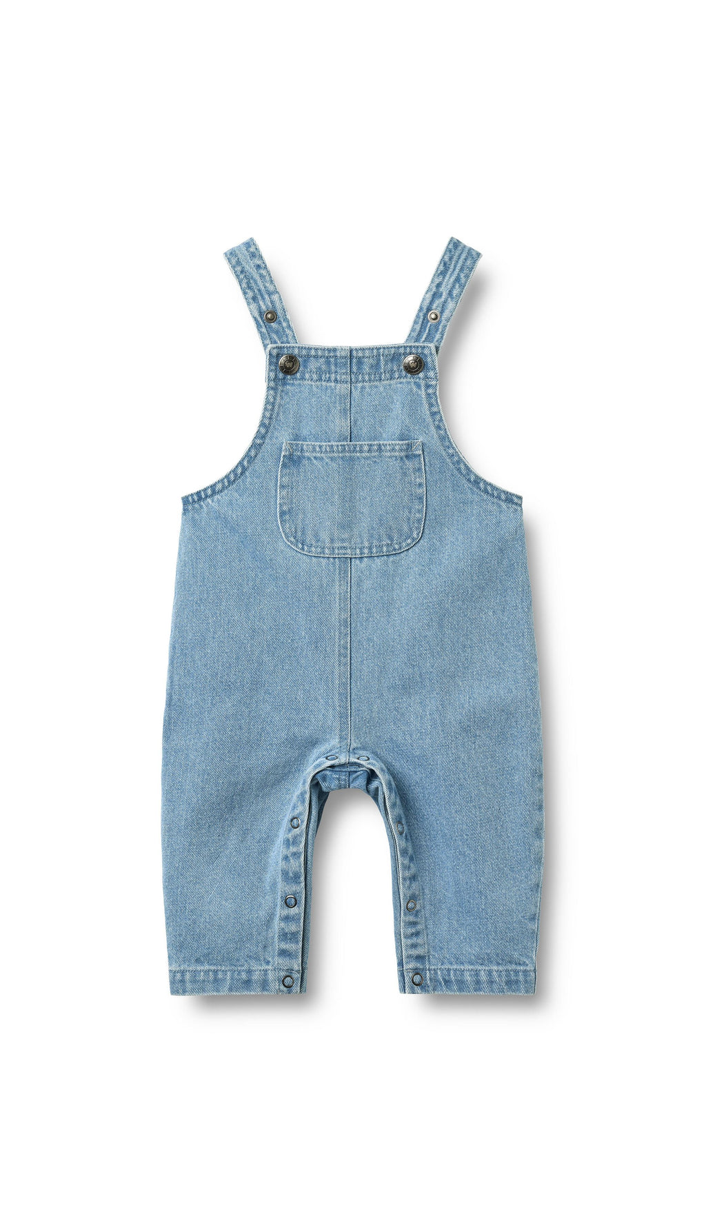 Ivan overalls i denim - Light Blue Denim