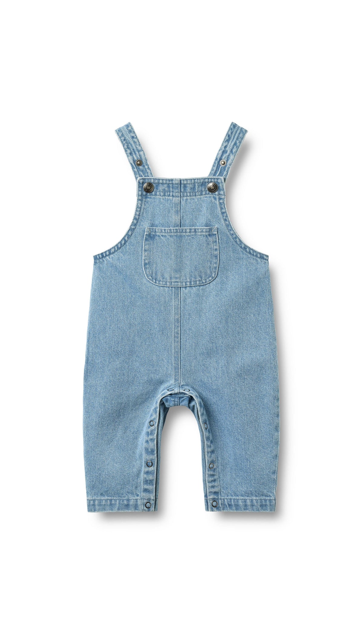 Ivan overalls i denim - Light Blue Denim