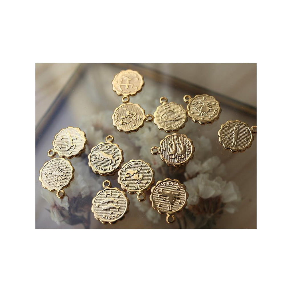 Médaille Astro Or Fin - Lion