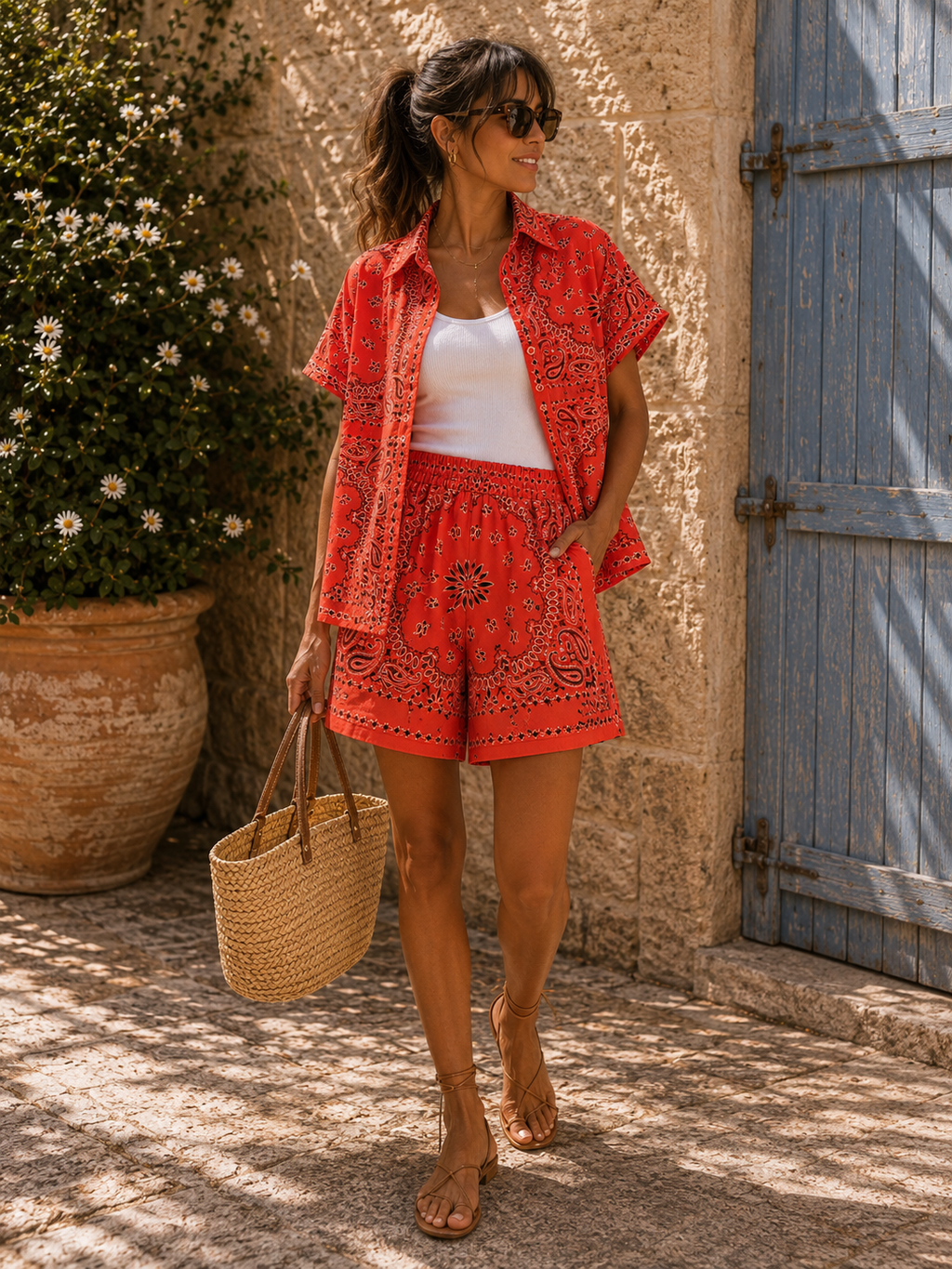 Bandita Shirt - Orange