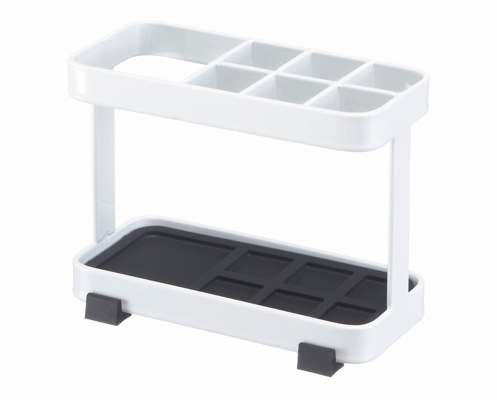 Toothbrush Holder - Tower - White