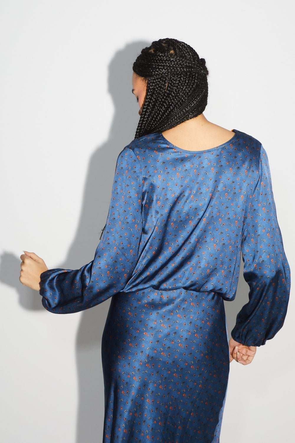 Blouse Daisy Cache Cœur RéversibHalo Blue - Bleu