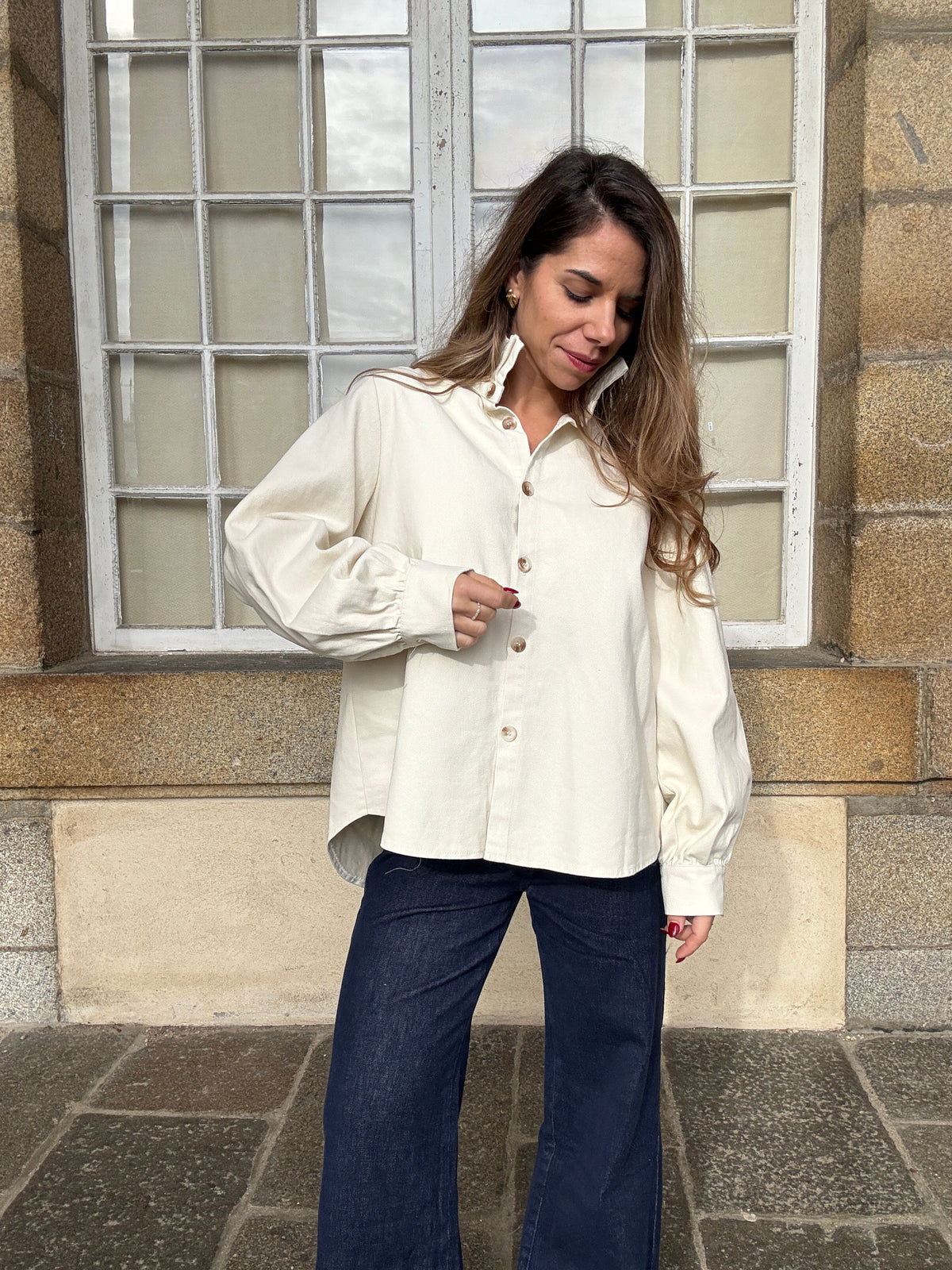 Ecru Céleste denim jacket