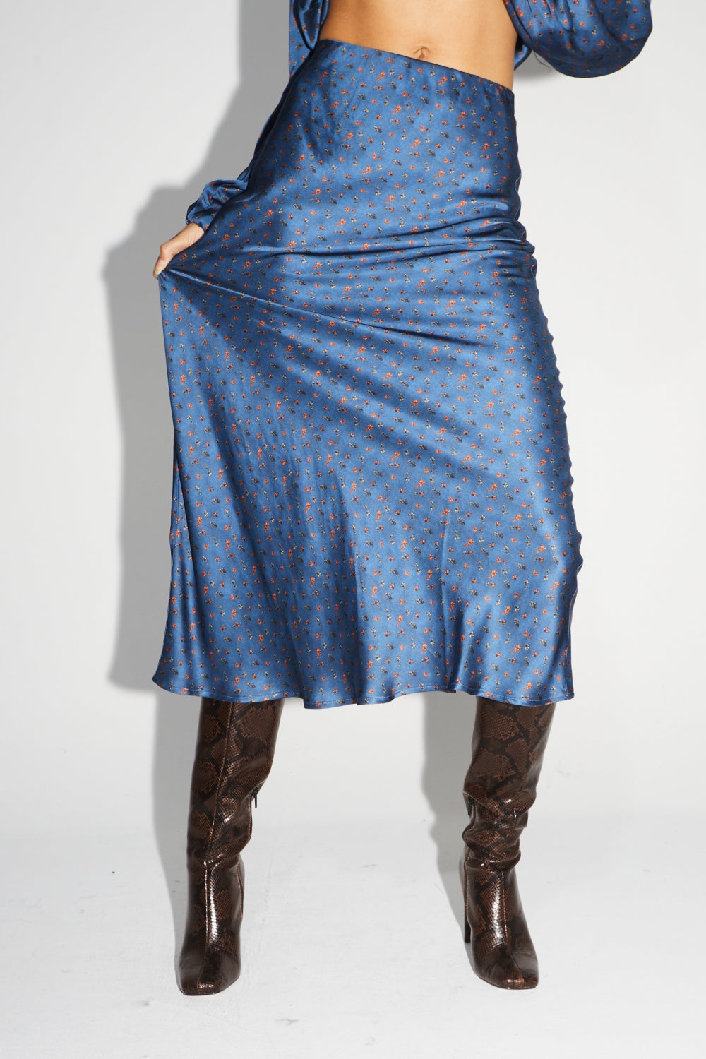 The Serena Halo Blue Mermaid Skirt