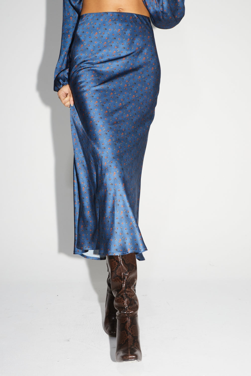 The Serena Halo Blue Mermaid Skirt