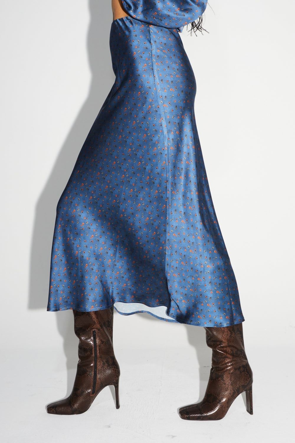 The Serena Halo Blue Mermaid Skirt