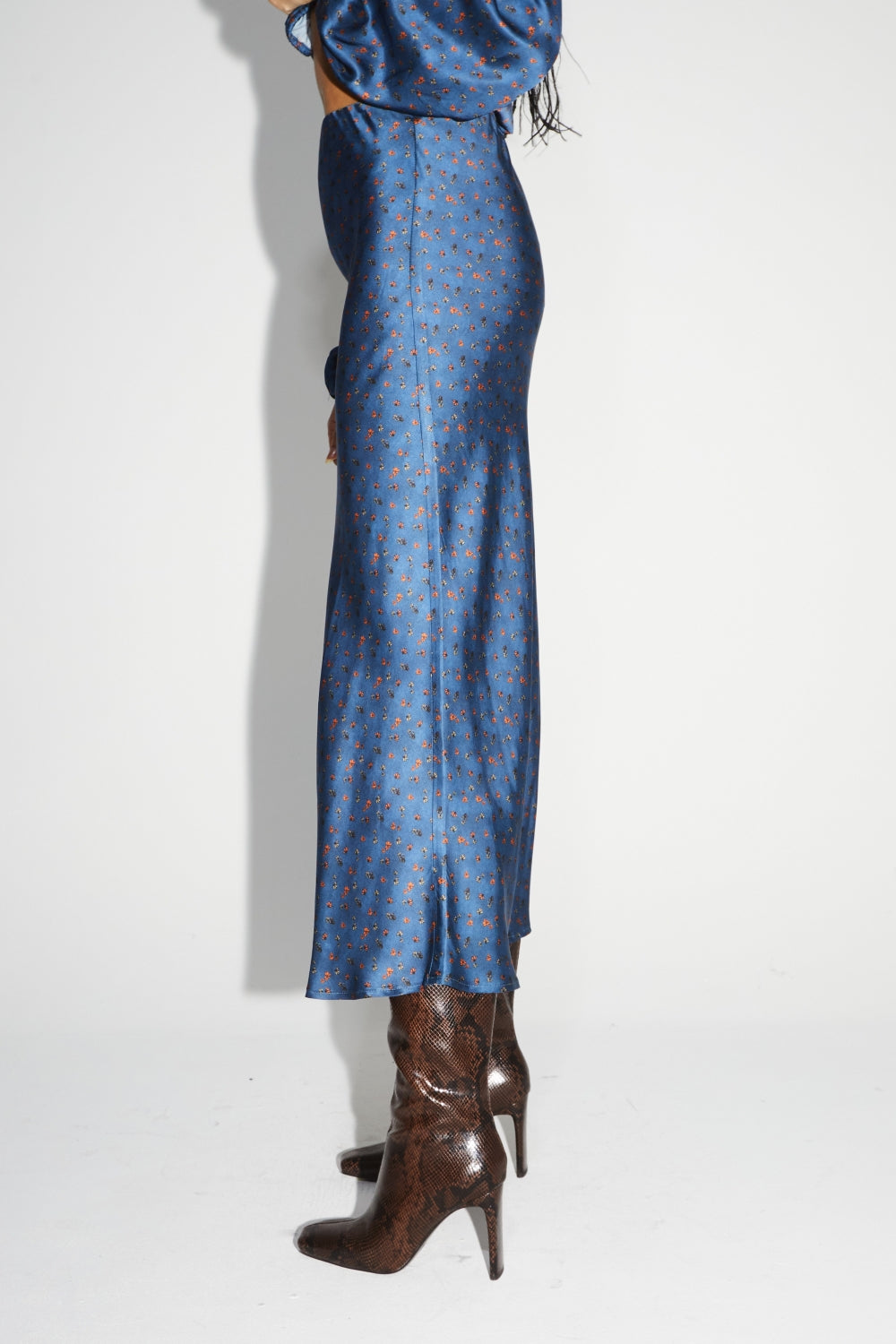 The Serena Halo Blue Mermaid Skirt