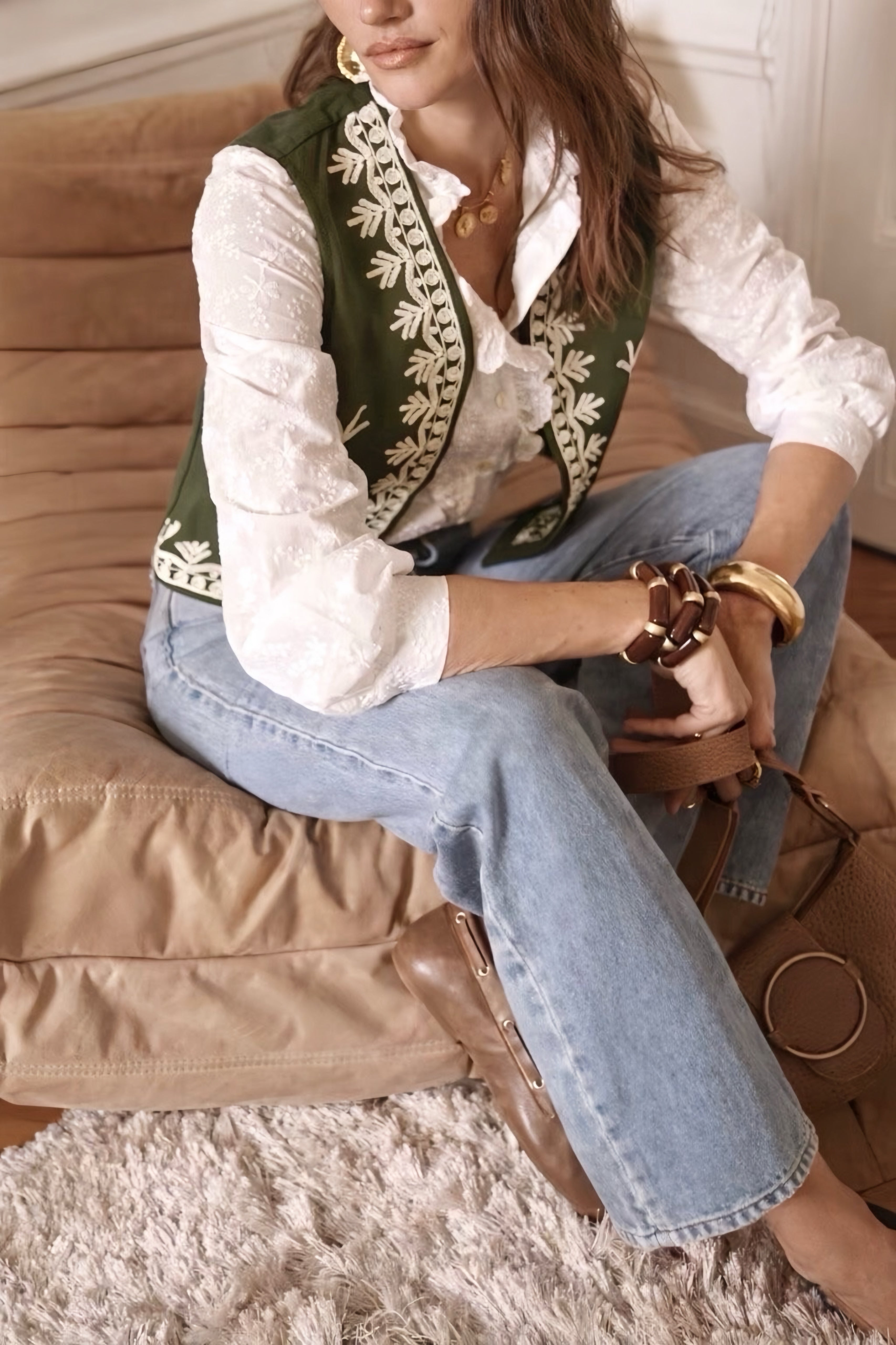 Moss vest