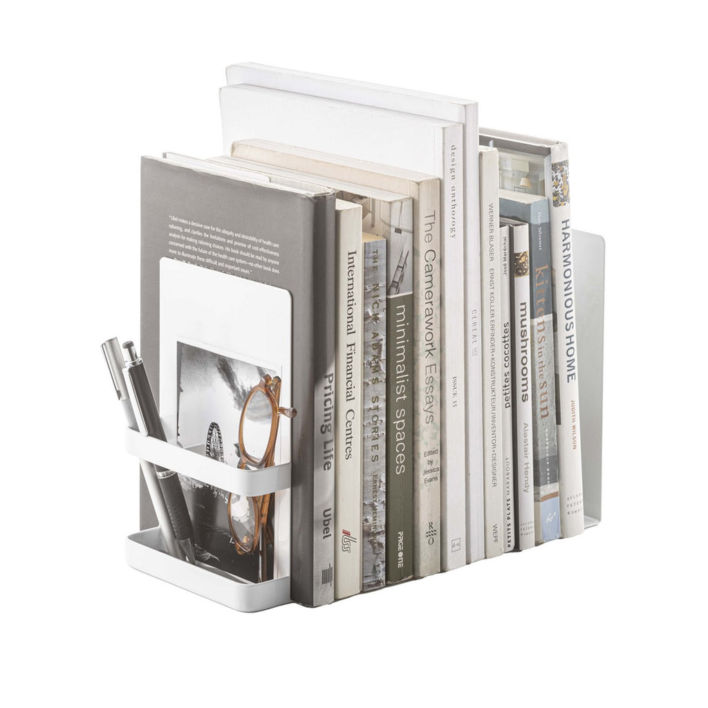 Bookend - Tower - White