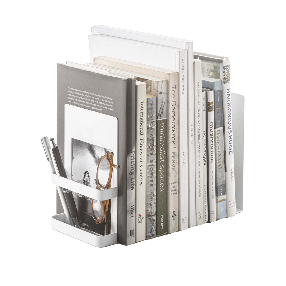 Bookend - Tower - White