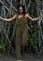 Top de Bañador Hannah - Caqui