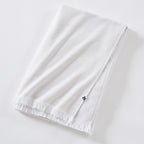 Fouta with Fringes - Dyed Woven Cotton + Terry Cloth - Naël - Sand