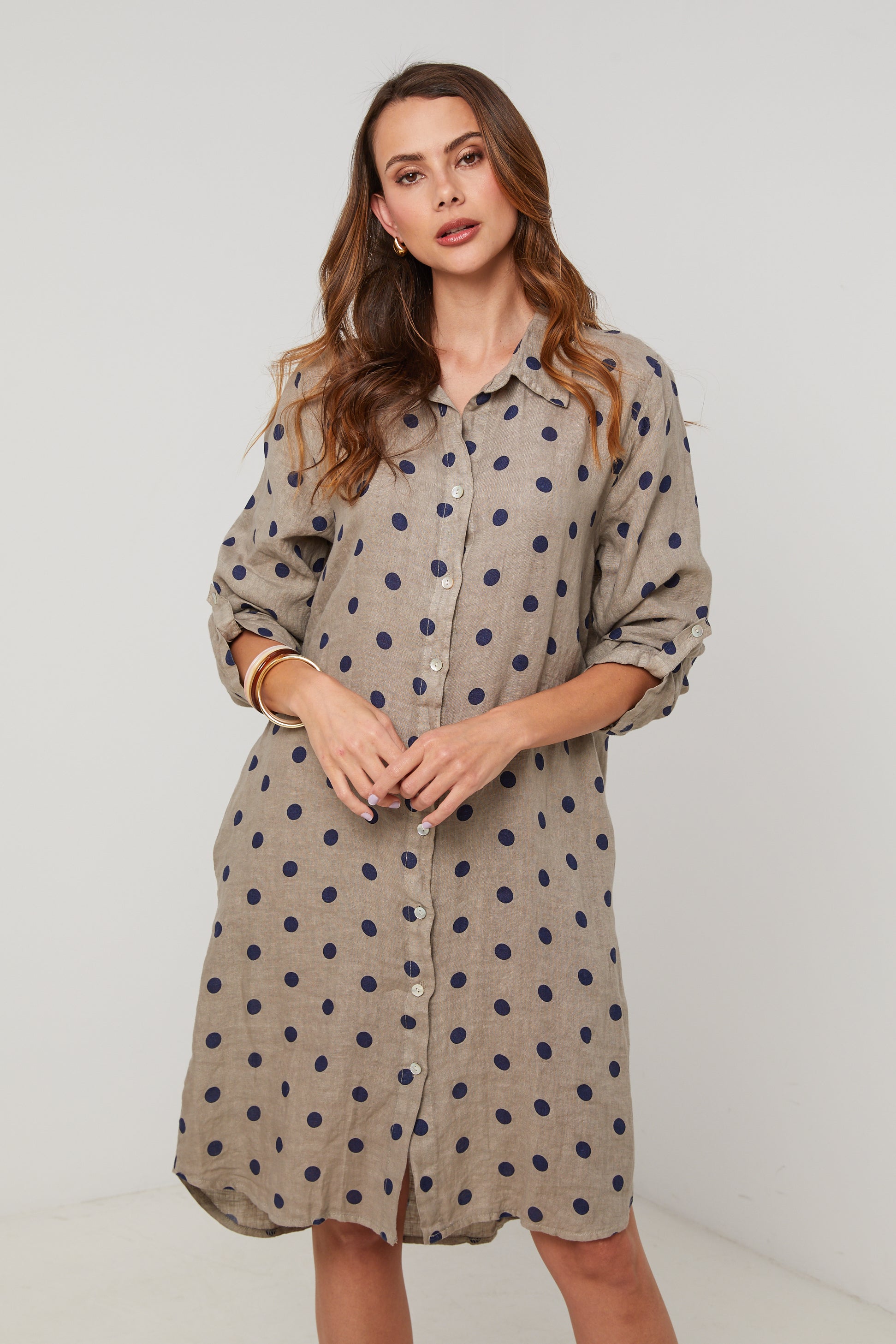 Robe - Taupe - Femme