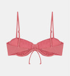 Rosé Balconette Bikini Top - Pink