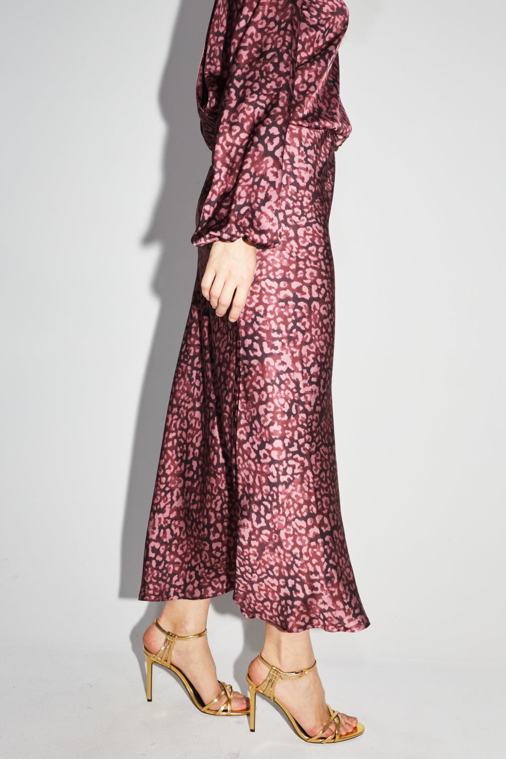 The Daisy Reversible Wrap-around Blouse Néoléo Bordeaux